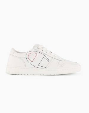 Champion 919 Low Logo Outline Kadın Spor Ayakkabı Beyaz | YC7150943