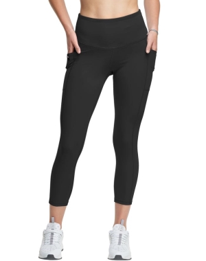 Champion Absolute 3/4 Pocket Kadın Spor Sütyeni Siyah | DQ7215930