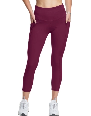 Champion Absolute 3/4 Pocket Kadın Spor Sütyeni Koyu Mor | MY5618427