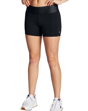 Champion Absolute 5 Inseam Kadın Şort Siyah | SJ4951873