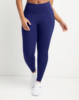 Champion All In 7/8 Pocket Kadın Spor Sütyeni Lacivert | FB6834179