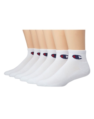 Champion Ankle C Logo 6 Pairs Kadın Kapüşonlu Sweatshirt Beyaz | UJ2349867