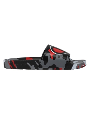 Champion Camo Erkek Terlik Siyah Gri | MB9354067