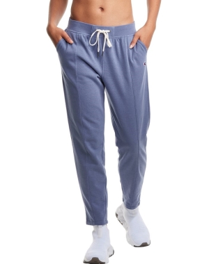 Champion Campus French Terry Kadın Şort Mavi | YG7615043