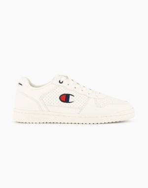 Champion Chicago Faux Deri Erkek Spor Ayakkabı Beyaz | OR3520794
