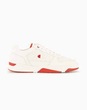 Champion Chicago Heritage Faux Deri Erkek Spor Ayakkabı Beyaz | KV5071326