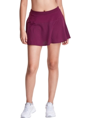 Champion City Spor Eco Flounce 3 Liner Kadın Etek Koyu Mor | AM5619420