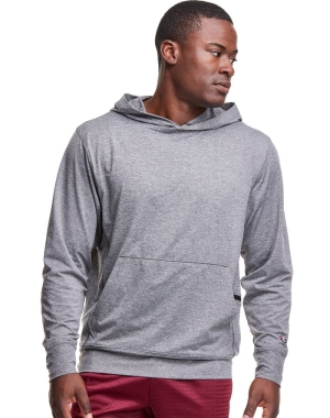 Champion City Spor Reflective Script Logo Erkek Kapüşonlu Sweatshirt Gri | GJ7024391