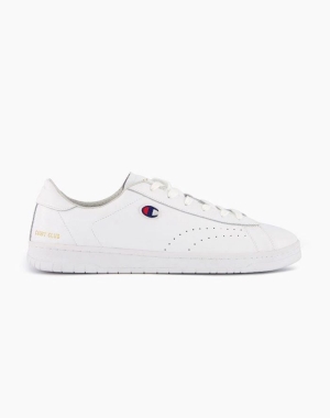 Champion Club Court Colour Back Tab Erkek Spor Ayakkabı Beyaz | AC9061427