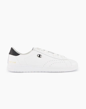 Champion Club Court Colour Back Tab Erkek Spor Ayakkabı Beyaz | QH2453867