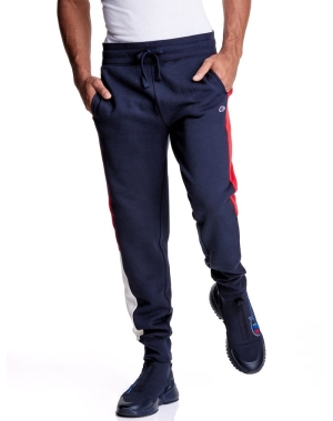 Champion Colorblock Fleece Erkek Eşofman Altı Lacivert Turuncu | HF3820951