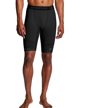 Champion Compression Erkek Şort Siyah | AF4572138