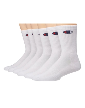 Champion Crew 6 Pairs Erkek Çorap Beyaz | IA9430251