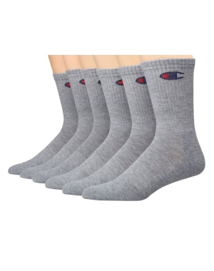 Champion Crew 6 Pairs Erkek Çorap Gri | PH1685732