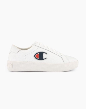 Champion ERA Deri Kadın Spor Ayakkabı Beyaz | MD3209564
