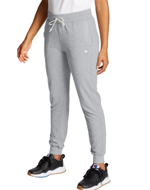 Champion French Terry Kadın Pantolon Gri | SG3465789