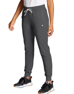 Champion French Terry Kadın Pantolon Koyu Gri | JH5732961