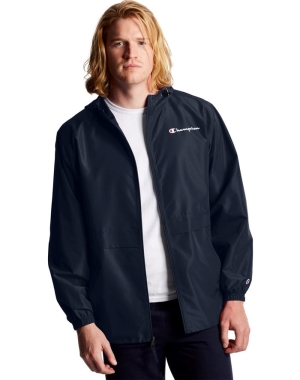 Champion Full Zip Script Logo Erkek Eşofman Altı Lacivert | TL7012856