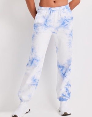 Champion Galaxy Dye Oversized Kadın Şort Mavi Beyaz | YH8074531