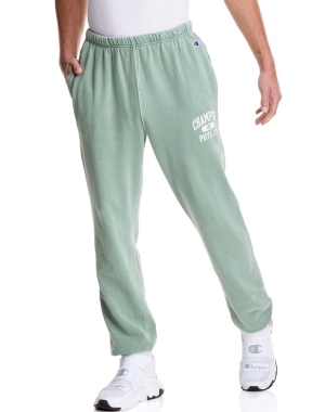 Champion Hafif Fleece Erkek Şort Yeşil | DU7208365