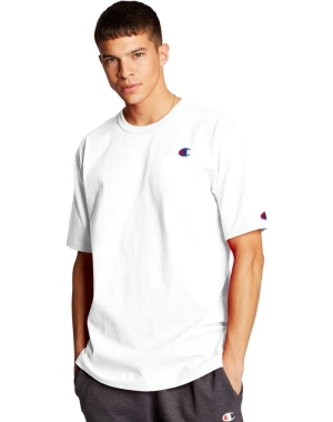 Champion Heritage C Logo Erkek Tişört Beyaz | HX8065794