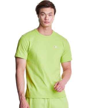 Champion Heritage C Logo Erkek Tişört Yeşil | LZ0827945
