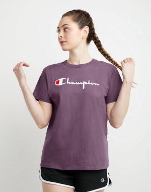 Champion Heritage Kadın Üstler Mor | BJ3625790