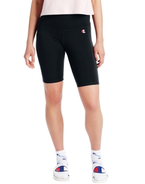 Champion High Rise Bike 9 Inseam Kadın Tişörtü Siyah | SN4562301
