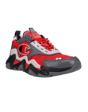 Champion Hyper C Flood Erkek Spor Ayakkabı Kırmızı Gri | BA8710349