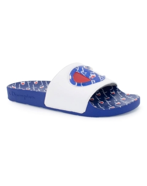 Champion Ipo Jellie Erkek Terlik Beyaz Mavi | CG6495780
