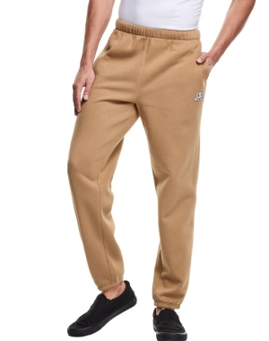 Champion Klasik Fleece Embroidered Logo Erkek Pantolon Haki | OK2481097