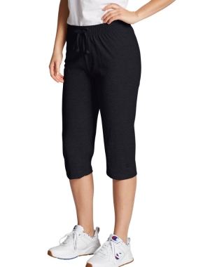 Champion Klasik Jersey Capris Kadın Şort Siyah | GN2784963