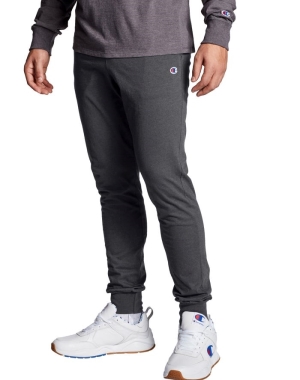 Champion Klasik Jersey Erkek Eşofman Altı Koyu Gri | UD8325679