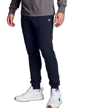 Champion Klasik Jersey Erkek Eşofman Altı Lacivert | WF4936501