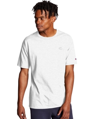 Champion Klasik Jersey Erkek Tişört Gri | GV6098571