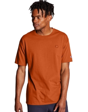 Champion Klasik Jersey Erkek Tişört Turuncu | CM7152043