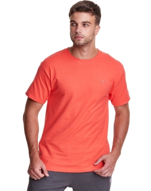 Champion Klasik Jersey Erkek Tişört Turuncu | DM4603927