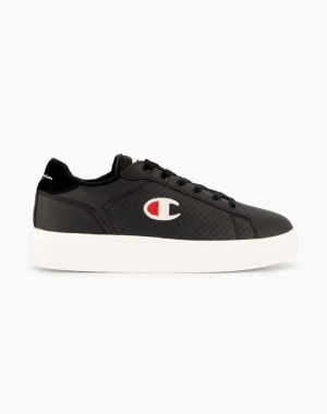 Champion La Mesa Platform Kadın Spor Ayakkabı Siyah | ZF8209475