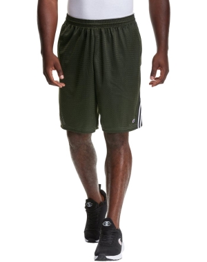 Champion Lacrosse Erkek Şort Koyu Yeşil | HJ2756394