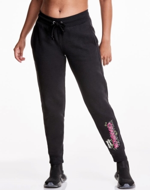 Champion Merlot Artist Series Reverse Weave Simple Balance Kadın Pantolon Siyah | US3098215