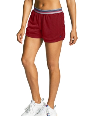 Champion Mesh 4 Kadın Tişörtü Kırmızı | TP9615084