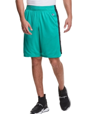 Champion Mesh Basketball Erkek Şort Turkuaz | OP3507284