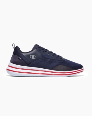 Champion Nyame Dantel-Up Mesh Erkek Spor Ayakkabı Koyu Mavi | QP0913286