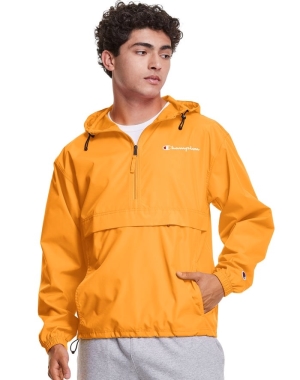 Champion Packable Script Logo Erkek Eşofman Altı Sarı | GP7594280