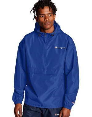 Champion Packable Script Logo Erkek Eşofman Altı Mavi | JH9721305