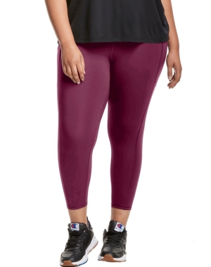 Champion Plus Absolute 3/4 Pocket Kadın Spor Sütyeni Koyu Mor | OY0749521
