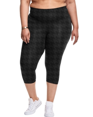 Champion Plus Absolute Knee Kadın Spor Sütyeni Siyah | MT7481059