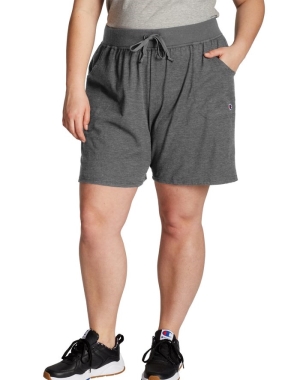 Champion Plus Klasik Jersey 7.5 Kadın Tişörtü Gri | BL4156792