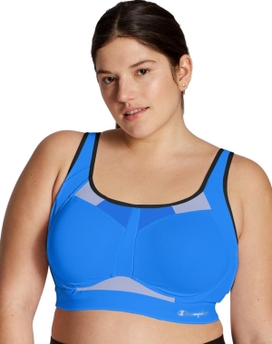 Champion Plus Motion Control Underwire Kadın Spor Sütyeni Mavi | CW3416829