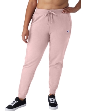 Champion Plus Powerblend Fleece Kadın Pantolon Pembe | XC1254637